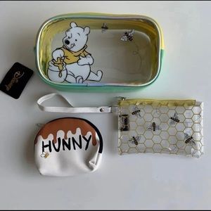 3 Piece Disney Winnie the Pooh pouches